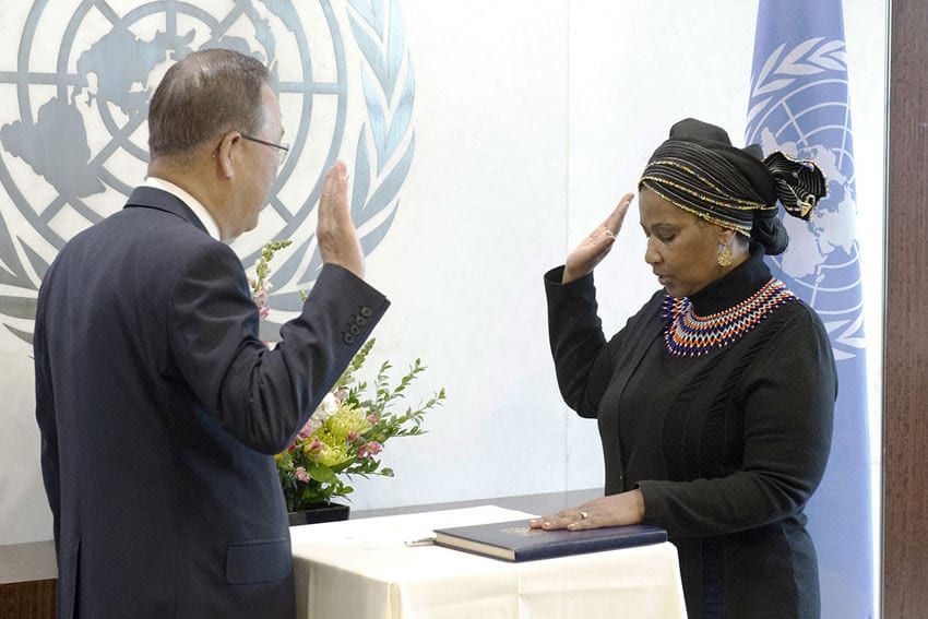 United Nations Women Executive Director Phumzile Mlambo-Ngcuka