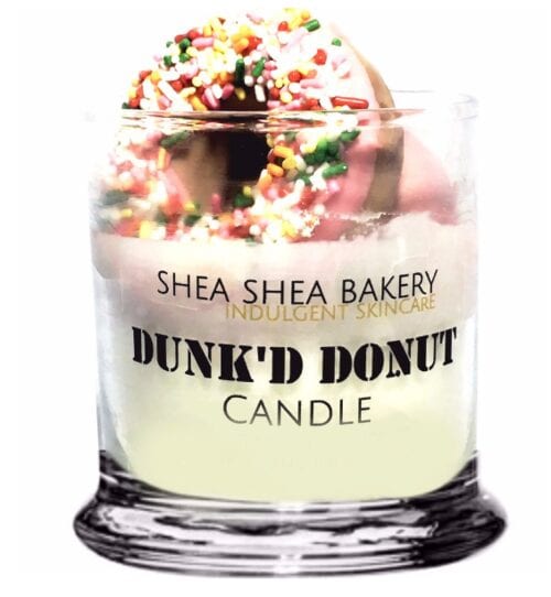 Dunk'd Donut Candle By Shea Shea Bakery